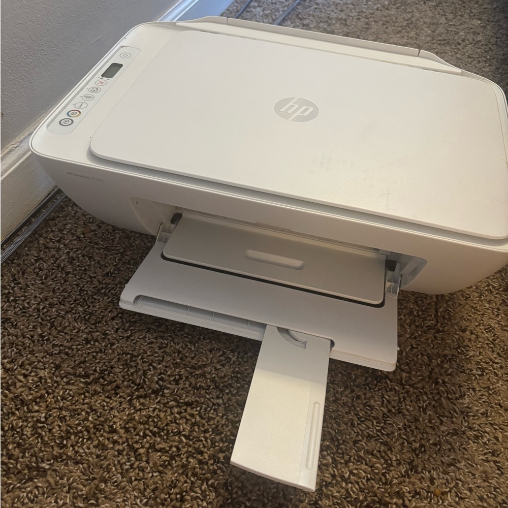 HP White All-in-One Printer